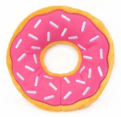 Zippy Paws Jumbo Donutz Strawberry