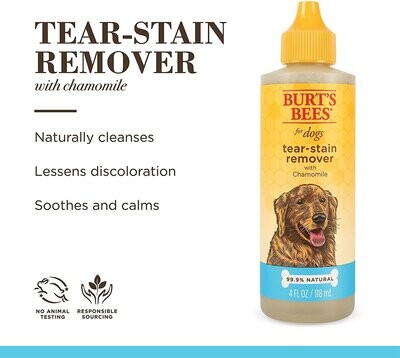 Burt&#39;s Bees Tear Stain Remover 4 oz