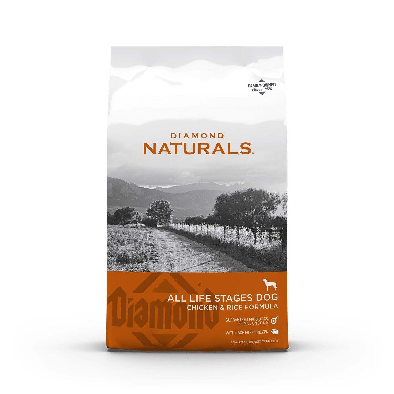 Diamond Naturals Chicken &amp; Rice Dog Food 40 Lb