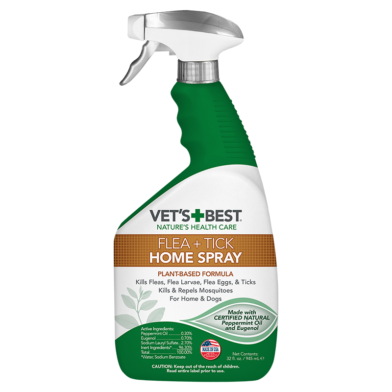Vet&#39;s Best Natural Flea &amp; Tick Home Spray 32 oz