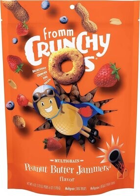 Fromm Crunchy O&#39;s Peanut Butter Jammers 6 oz