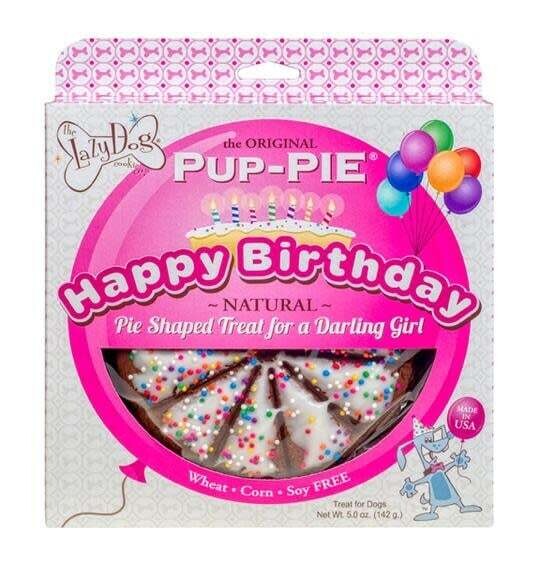 Lazy Dog Cookie Co. Pup-Pie Happy Birthday Girl 5 oz