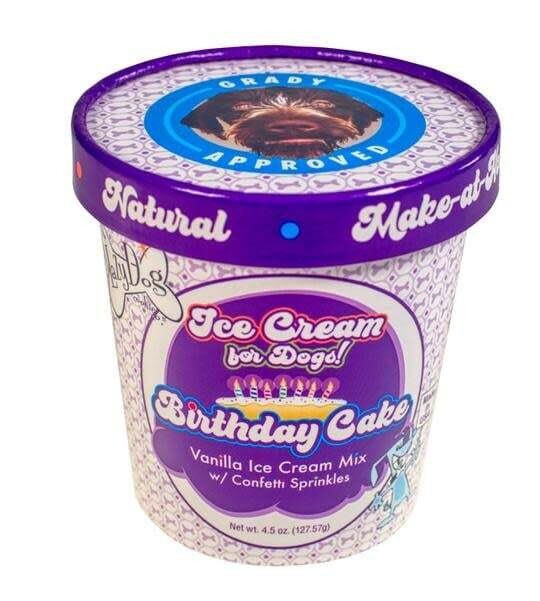Lazy Dog Cookie Co. Ice Cream Mix Birthday Cake 4.5 oz