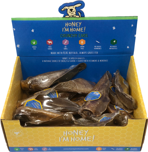 Honey I&#39;m Home Crunchy Ears Box of 15