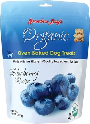 Grandma Lucy&#39;s Organic Oven Baked Blueberry Treats 14 oz