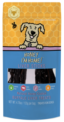 Honey I&#39;m Home Liver Sticks 4.76 oz