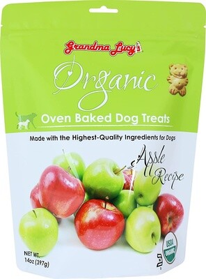 Grandma Lucy&#39;s Organic Oven Baked Apple Treats 14 oz