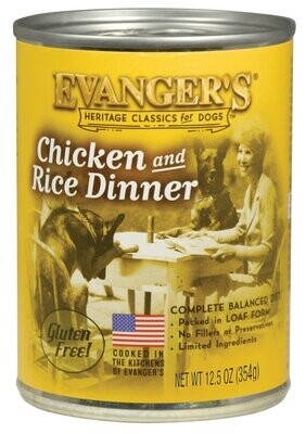 Evanger&#39;s Classic Chicken &amp; Rice 12.5 oz