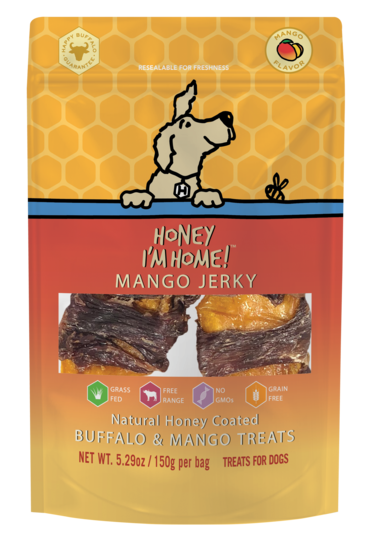 Honey I&#39;m Home Jerky Mango 5.29 oz