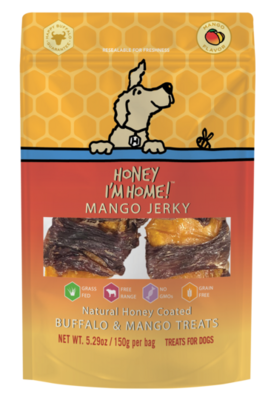 Honey I&#39;m Home Jerky Mango 5.29 oz