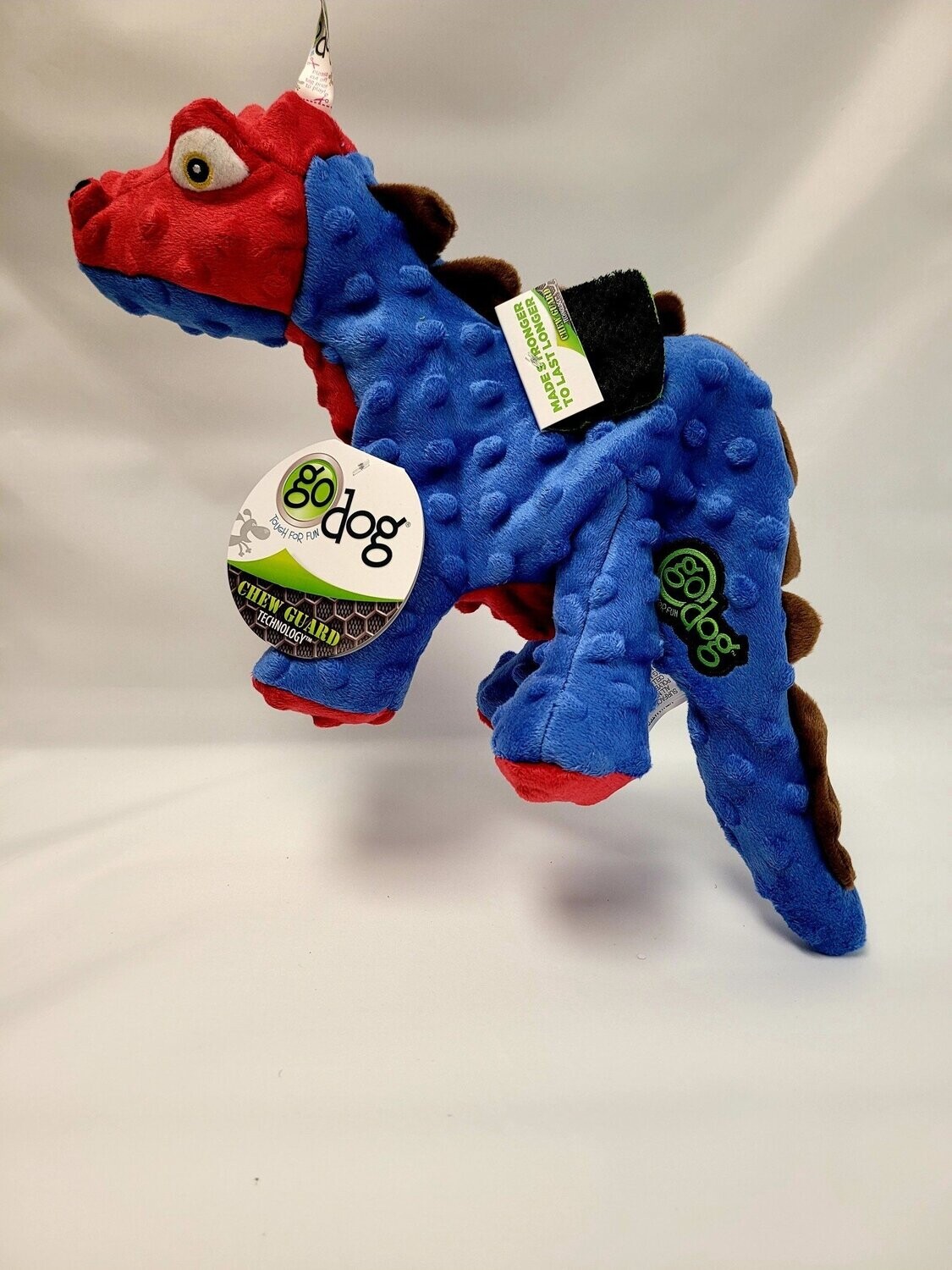 goDog Blue Stegosaurus Small