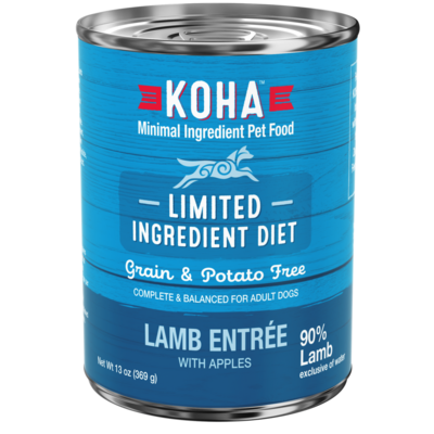 Koha Dog Can Limited Ingredient Diet Lamb Entree 13 oz