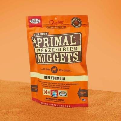 Primal Freeze-Dried Beef Nuggets 14 oz