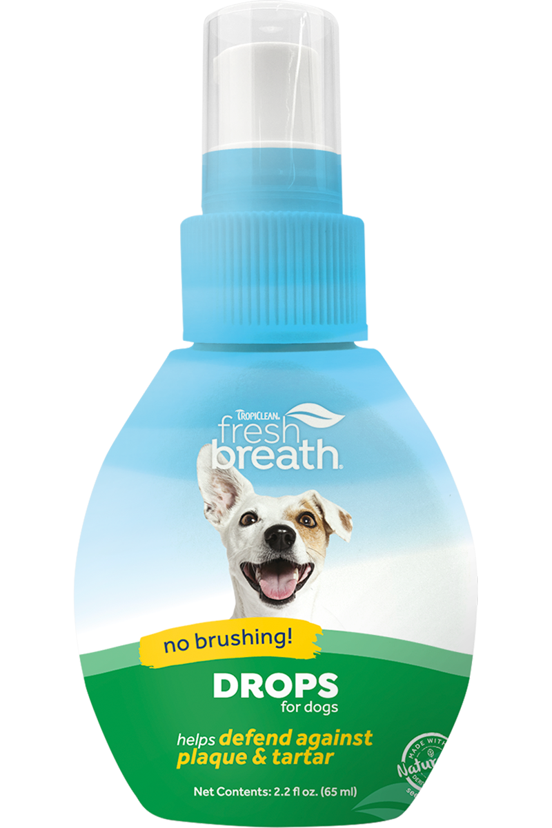 Tropiclean Fresh Breath Oral Care Drops 2.2 oz