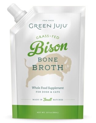 Green Juju Frozen Bison Bone Broth 20 oz