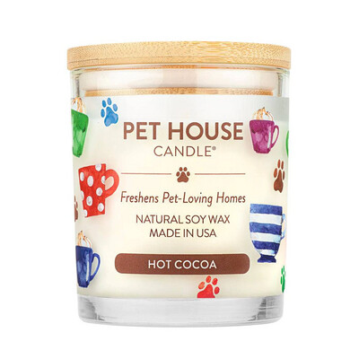 Pet House Candle SEASONAL Winter Hot Cocoa 9 oz