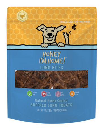 Honey I&#39;m Home Lung Bites 3.1 oz