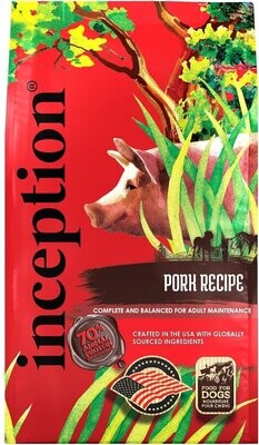 Inception Pork Recipe Dog Food 4 lbs