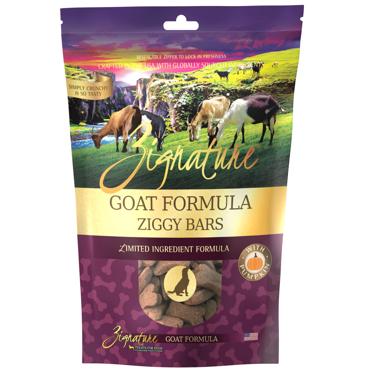 Zignature Ziggy Bars Goat Formula 12 oz