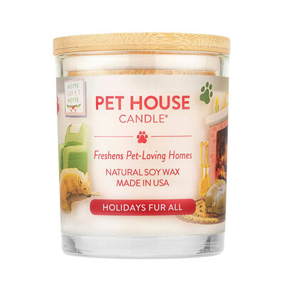 Pet House Candle Holidays Fur All 9 oz