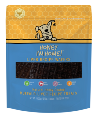 Honey I&#39;m Home Liver Wafers 13.23 oz