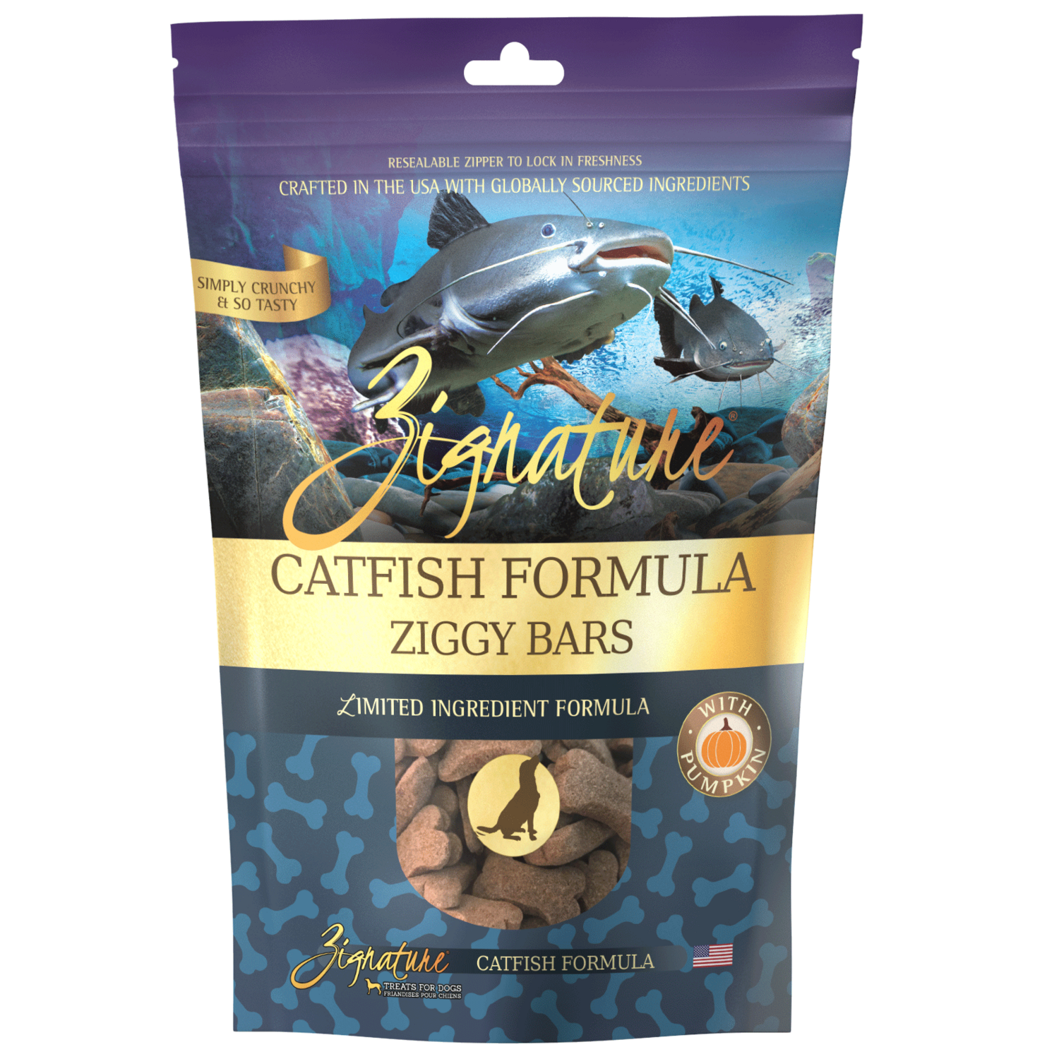 Zignature Ziggy Bars Catfish Formula 12 oz