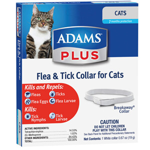 Adams Plus Flea &amp; Tick Cat/Kitten Collar