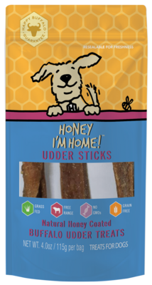 Honey I&#39;m Home Udder Sticks 4 oz