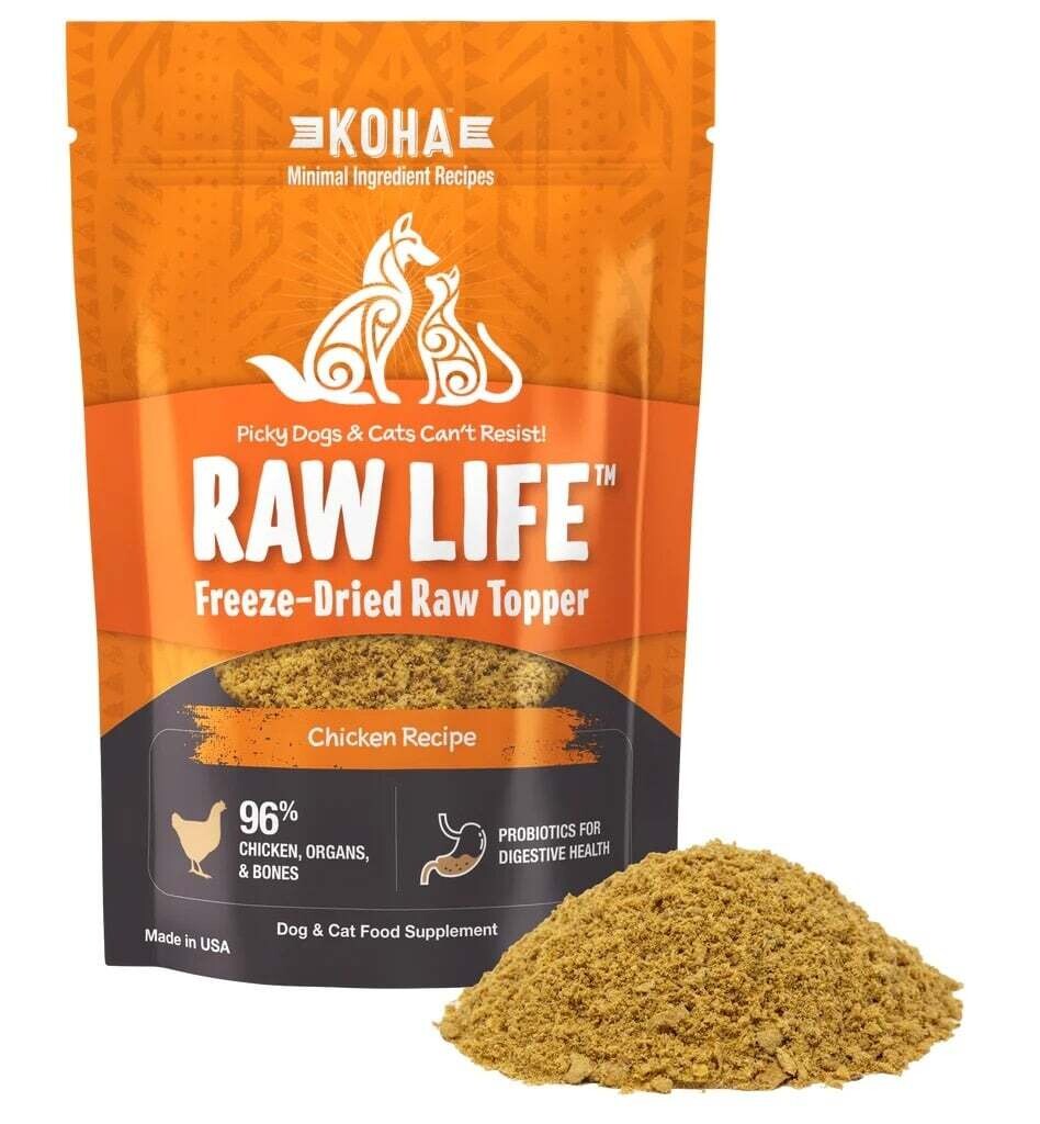 Koha Raw Life Freeze-Dried Topper Chicken 8 oz