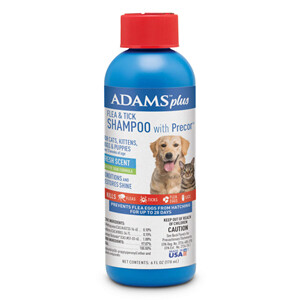 Adams Plus Flea &amp; Tick Shampoo with Precor 12 oz