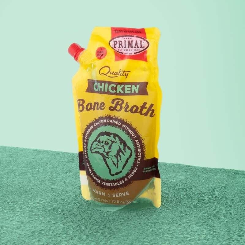 Primal Bone Broth Chicken 20 oz Frozen
