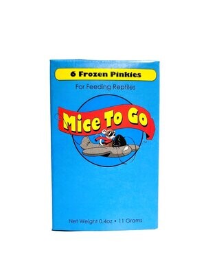 Mice to Go Frozen Pinkies 6 Pack