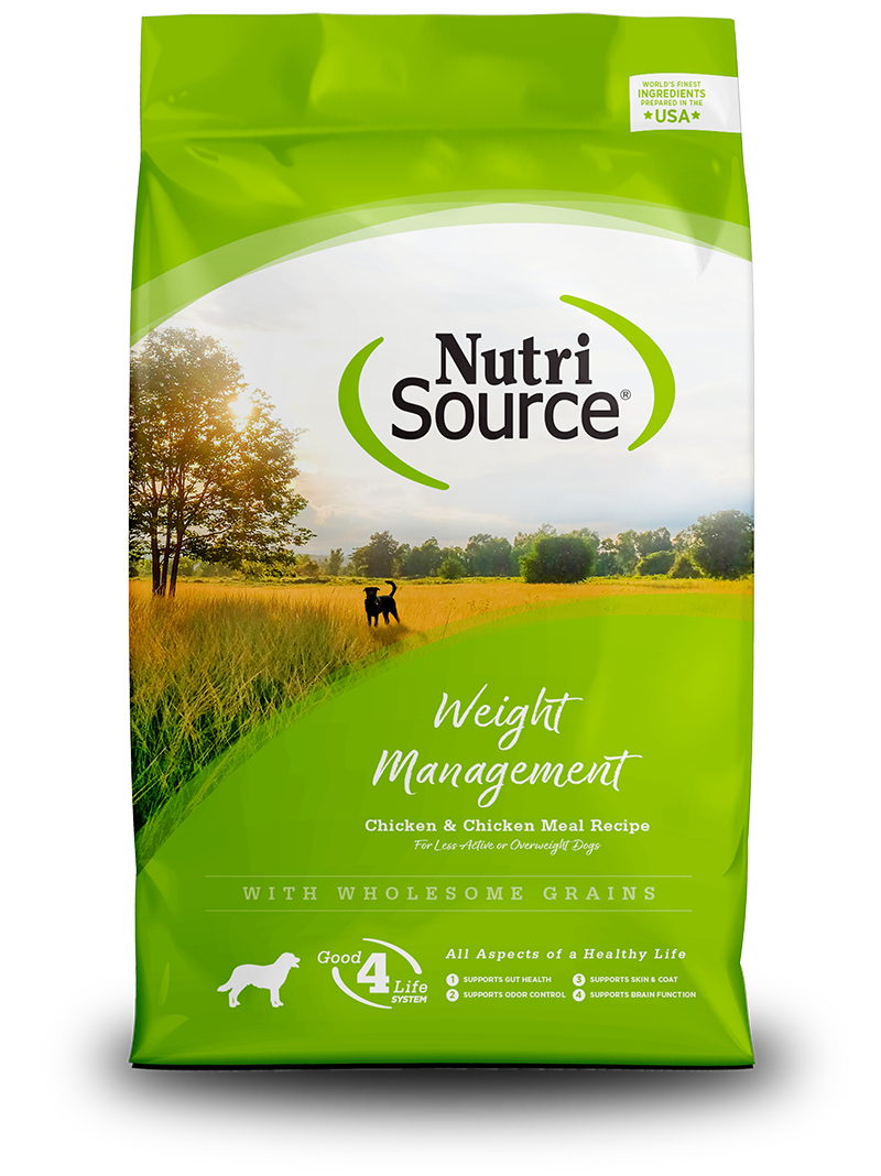 Nutrisource Dog Food Weight Management Chicken &amp; Rice, Size: 5 Lb