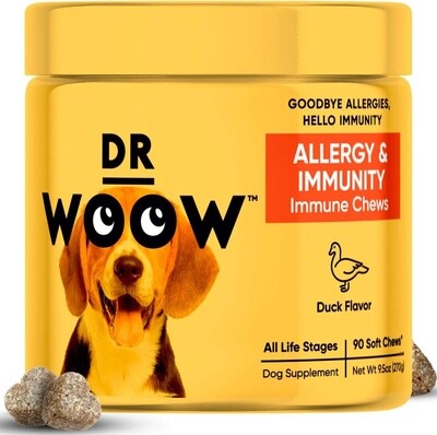 Dr. Woow Allergy &amp; Immunity Immune Chews 90 Count