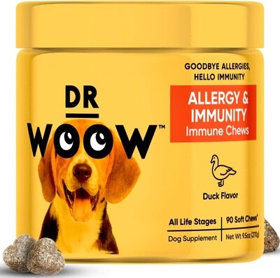 Dr. Woow Allergy &amp; Immunity Immune Chews 90 Count