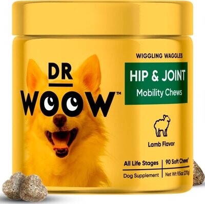 Dr. Woow Hip &amp; Joint Mobility Chews 90 Count