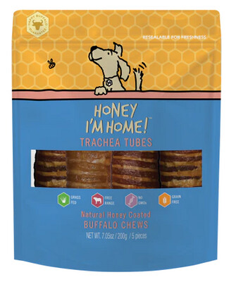 Honey I&#39;m Home Trachea Tubes 5 Count 6&quot;