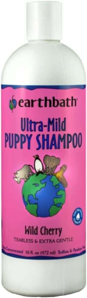 Earthbath Shampoo Puppy Tearless Wild Cherry 16 oz