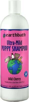 Earthbath Shampoo Puppy Tearless Wild Cherry 16 oz