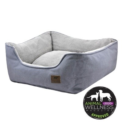 Tall Tails Bed Dream Chaser Bolster Charcoal Med 24X21