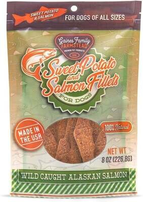 Gaines Family Farmstead Sweet Potato &amp; Salmon Filets 8 oz