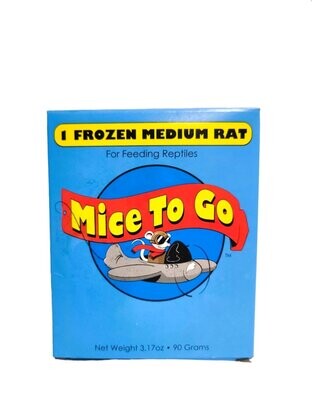 Mice to Go Frozen Medium Rat 1 Pack