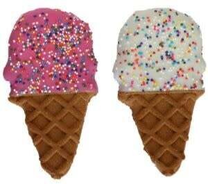 Preppy Puppy Ice Cream Cone Biscuit Dog Treat