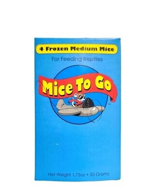 Mice to Go Frozen Medium Mice 4 Pack