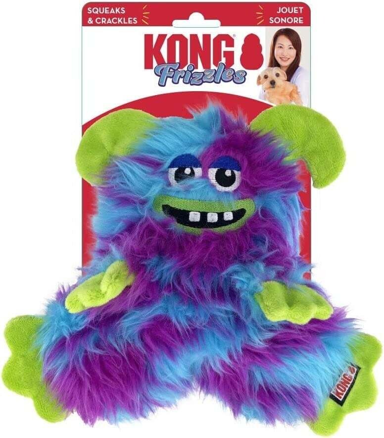 Kong Frizzles Plush Monster
