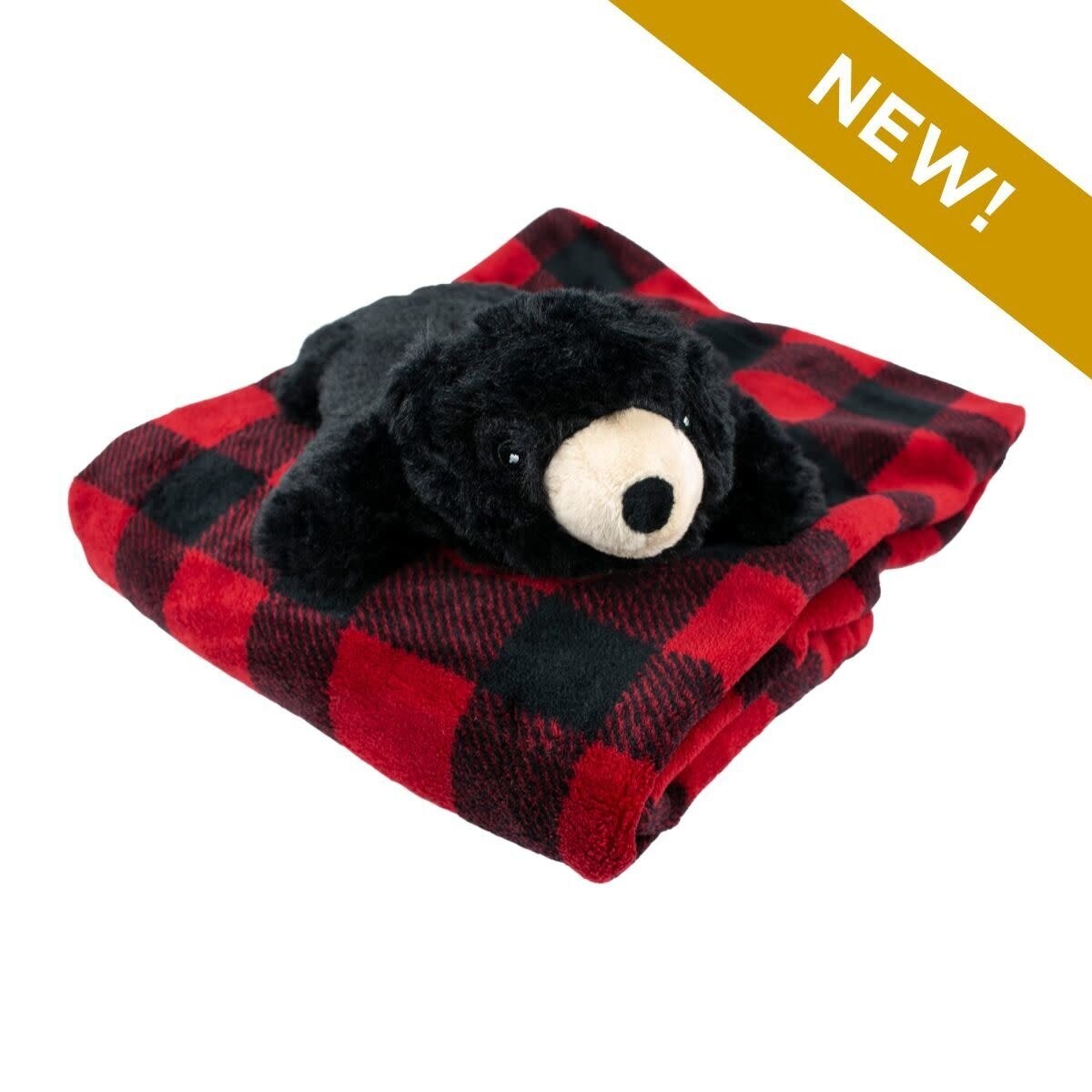 Tall Tails 30&quot;x40&quot; Blanket &amp; Bear Gift Bundle