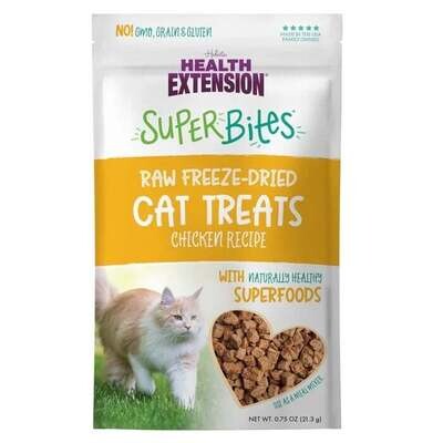Superbites Raw Freeze Dried Cat Treats Chicken Recipe 0.75OZ