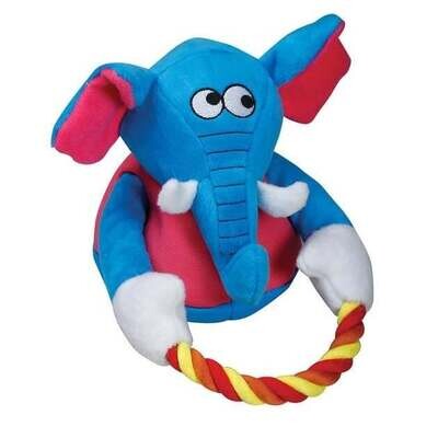 Tender Tuffs Tug Blue Elephant with Rope