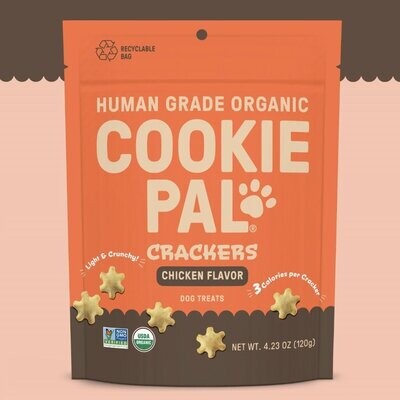 Cookie Pal Dog Crackers Chicken Flavor