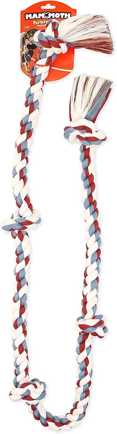 Mammoth Flossy Chews Super Extra Large Rope Tug Toy 72 inch